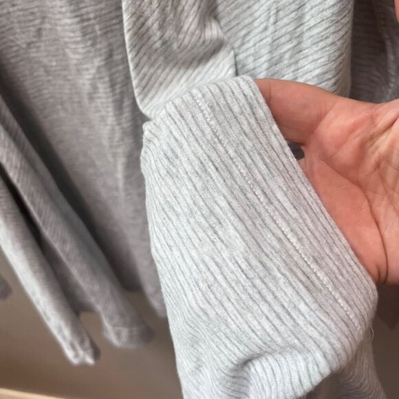 Pure Jill Cascading Cardigan 100% Pima Cotton Made‎ In Peru XS - Picture 2 of 5